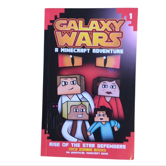 Minecraft Book Bundle: Unofficial Guide, Epic Builds, Zack Zombie, Galaxy Wars - Picture 4 of 9
